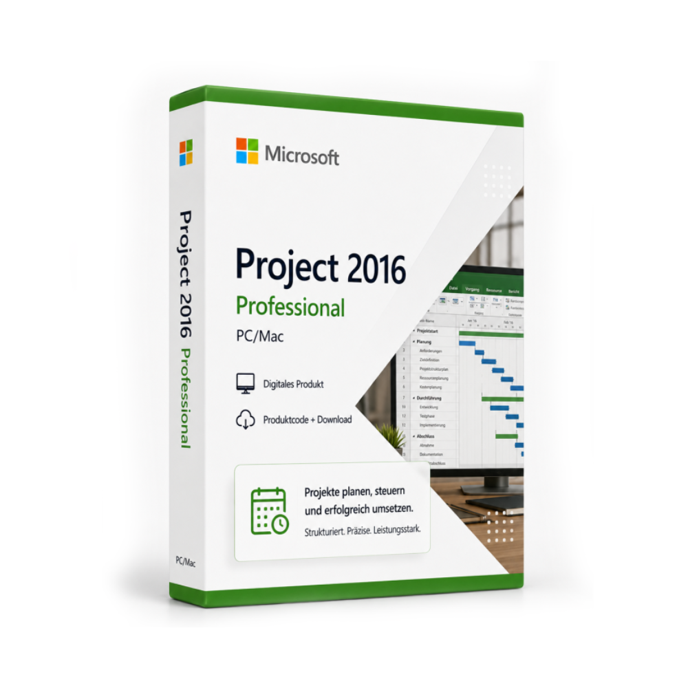 Microsoft Project 2016 Professional Plus Key